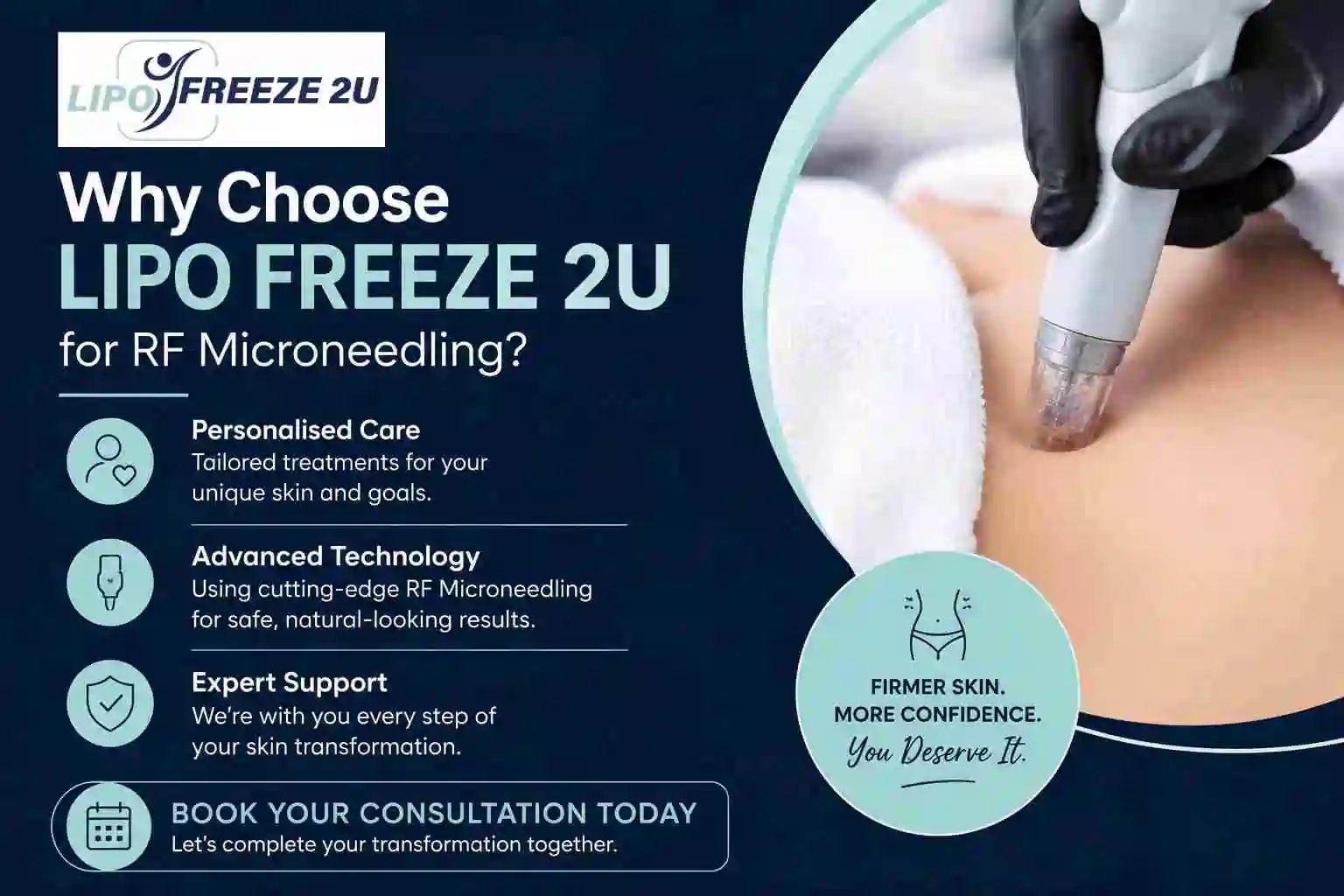Why Choose LIPO FREEZE 2U for RF Microneedling Newbury?